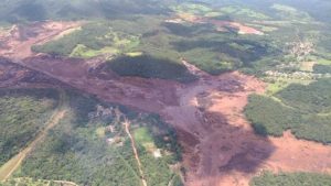 Brumadinho: Mais uma barragem da Vale se rompe com rejeitos minerais