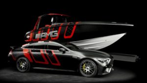 Mercedes-Benz e Cigarrette Racing apresentam lancha inspirada no esportivo AMG GT 63 S