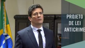 Moro vai apresentar projeto de lei anticrime a governadores e secretários