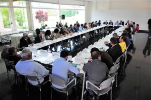 Encontro com administradores para alinhar gestão