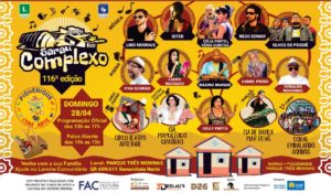 Neste Domingo, atores da cena cultural do DF se reúnem num caldeirão artístico que é a 116ª edição do Sarau Complexo
