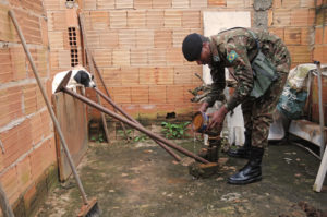 Exército participa de ação contra a dengue