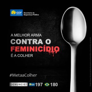 #MetaaColher: Secretaria de Segurança lança campanha de prevenção ao feminicídio