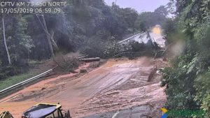 Chuva provoca deslizamentos e interdita rodovias em São Paulo