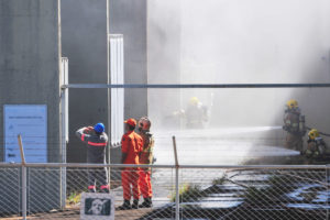 CEB trabalha para identificar danos de incêndio em subestação