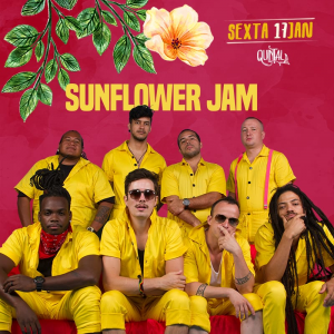 Banda Sunflower Jam é a atração do Quintal na próxima sexta (17/01)