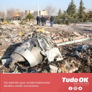 Irã admite que ‘acidentalmente’ abateu avião ucraniano