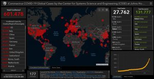 Coronavirus: Casos superam 600 mil no mundo