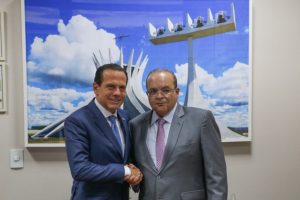 Ibaneis e Doria convidam Bolsonaro a participar do Fórum dos Governadores