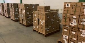 GDF recebe equipamentos para montar 150 leitos de UTI doados pelo BRB