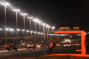 Novas lâmpadas de LED iluminam as ruas do Taquari