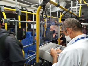 TCB e Viação Piracicabana instalam proteção para cobradores e passageiros