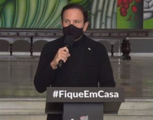 Governo de São Paulo estende quarentena por 15 dias com flexibilizações progressivas