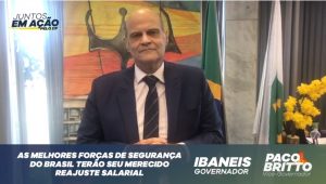 Paco Britto agradece Bolsonaro pela sanção da medida provisória que recompos salários da PMDF e PCDF