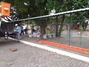 Feiras do DF são sanitizadas para receber clientela