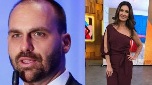 Eduardo Bolsonaro critica Fátima Bernardes: “Incentiva masturbação na pandemia”