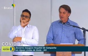 AO VIVO: Jair Bolsonaro inaugura primeiro hospital de campanha federal em Águas Lindas de Goiás