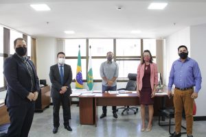 Secretário de Educação e presidente do FNDE discutem ações no DF