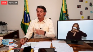 Ao Vivo | Bolsonaro fala sobre queimadas na Amazônia