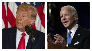 Trump e Biden estarão frente a frente no primeiro debate presidencial nos EUA