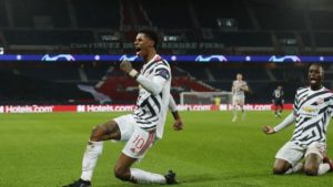 Manchester United joga bem e bate PSG fora de casa na estreia pela Champions