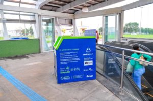 Estações do Metrô têm pontos de coleta de lixo eletrônico