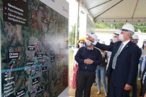 “Nunca se viu nada parecido em Goiás nestes últimos 30 anos”, diz Caiado sobre obras no sistema de abastecimento de Anápolis