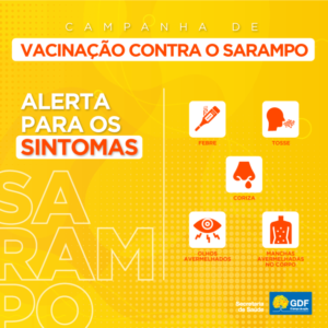 Sarampo: vacinação prorrogada até 27 de novembro