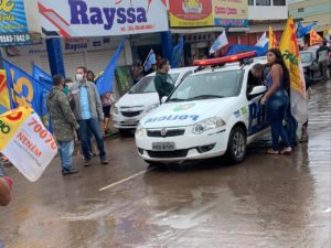 Segurança de Lêda Borges ameaça apoiadora de Pábio em Valparaíso
