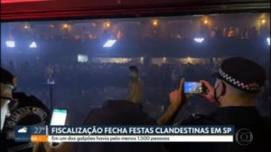 Festas clandestinas com 1.500 pessoas têm intervenção de policiais em SP