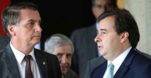 Maia x Bolsonaro