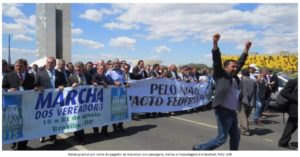 Vereadores ignoram covid e fazem ‘marcha da insensatez’ a Brasília