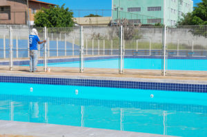 GDF | Após 20 anos, piscina nova para os alunos de Ceilândia