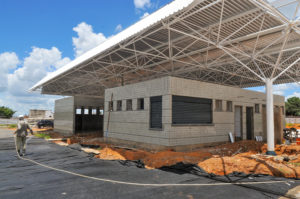 Obras do terminal de Santa Maria estão 60% prontas