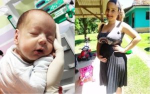Mãe da à luz, morre durante tratamento de Covid-19 e bebe tem alta