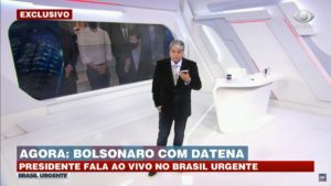 Bolsonaro: “Só Deus me tira daqui”