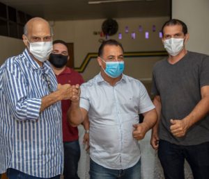 Paco Britto visita Novo Gama