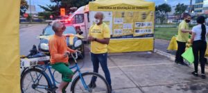 Detran realiza ação educativa na madrugada