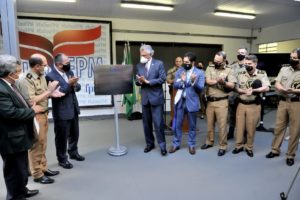 Caiado destaca qualidade do ensino da Faculdade da PM ao participar de inauguração de câmpus da instituição