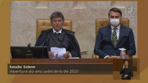 Fux critica uso da liberdade de expressão para propagar o ódio em abertura do ano Judiciário