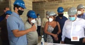 Prudente confere de perto obras do complexo Educacional de São Sebastião