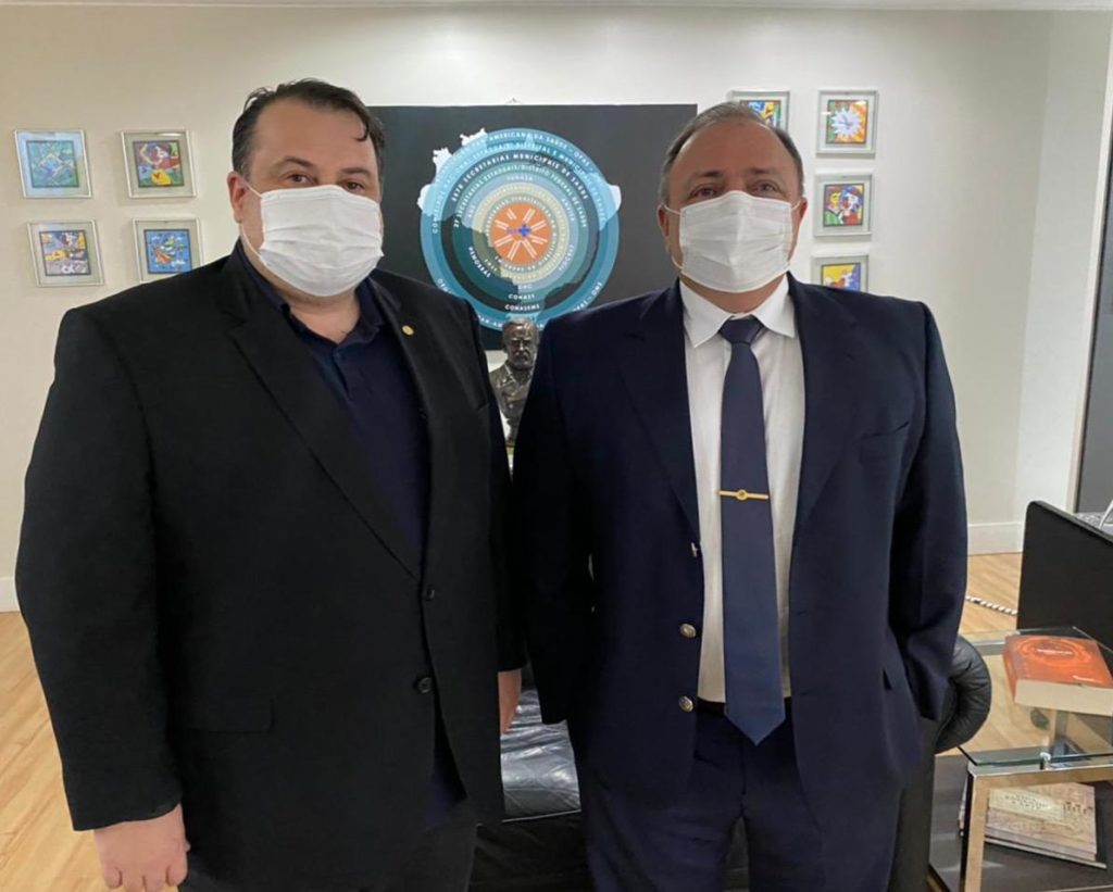 Julio Cesar Ribeiro solicita ao ministro Pazuello disponibilização de kits de UTI