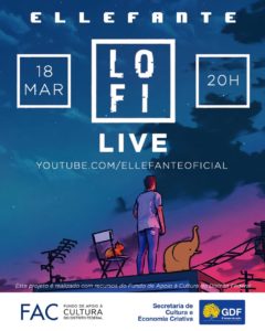 Ellefante faz live intimista dia 18/03, às 20h