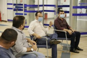 PODER EXECUTIVO SE REÚNE COM BANCOS E LOTÉRICAS PARA REFORÇAR PROTOCOLOS DE SEGURANÇA DURANTE A PANDEMIA