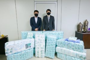 Saúde recebe doação da Embaixada do Japão