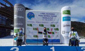 Aline Rocha é bronze na Copa do Mundo de esqui paralímpico