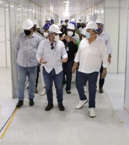 Governador Ibaneis visita cinco obras de unidades de saúde em conclusão