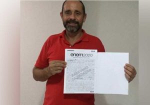 Ex-sem teto se livra das drogas e tira 920 na redação do Enem