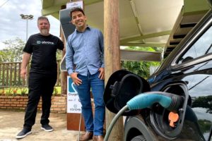 Pontos de recarga para veículos elétricos Brasília-Goiânia inaugurados