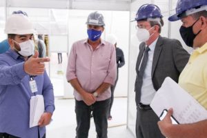 MPDFT visita obras dos hospitais de campanha
